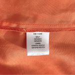 The Letter• 100% silk tangerine dress•sz L Orange Size L Photo 5