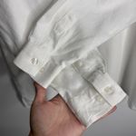 VTG‎ Bridgewater Studio Women 100% Linen White Long Sleeve Button Down Blouse 1X Photo 5