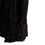 Buru Textured Black Silk Shirt | M | NWT Size M Photo 7