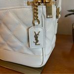 Saint Laurent LIKE NEW 80s Vanity YSL Crossbody Bag in Quilted Grained Leather Photo 3