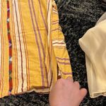 Tigerlily  Purnima Cotton Stripe Yellow Maxi Dress 4 Photo 11