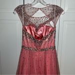 Tony Bowls Pink  Le Gala by Mon Cheri Gown Size 2 Photo 3