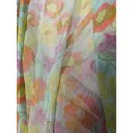 Savage X Fenty Floral Sheer Long Robe XS/S Blue Photo 4