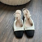 River Island  Classic Pearl Square Toe Heels Photo 1