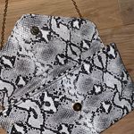 LF Like New - Snakeskin Envelope Crossbody Purse Photo 2