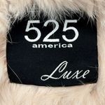 525 America  Luxe Faux Fur Vest Sleeveless Luxe Rabbit Fur‎ Blush Pink Size S Photo 1