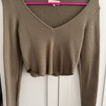 LA Hearts Long sleeve cropped top Photo 0