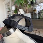 Saucony Black and White Trucker Hat with Mesh Back Photo 5