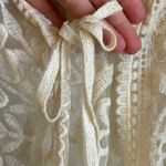 Lace Shawl Tan Size M Photo 6