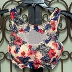 PINK - Victoria's Secret Pink Victorias Secrets floral lace high neck bralette Photo 4