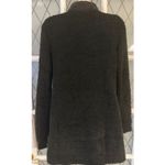 Double Zero  Fuzzy Knit One Button Cardigan Sweater Black Size Small Photo 2