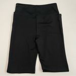 Spanx Red Hot Leggings Faux Leather Mixed Media Stretch High Rise Metallic Black Photo 6