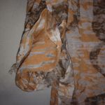 Buffalo Jeans L Orange Brown Butterfly Top Size L Photo 2