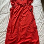New Direction NWT New Directions Sleeveless Dress Red Size 14 career Cruise Work Church Photo 0