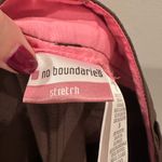 No Boundaries Vintage Y2K 2000s  Brown Flare Capri Pants Sz 5 Juniors Photo 2