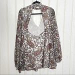 Show Me Your Mumu XS Josephine Bell Dress Paisley Groovy Mini Open Back 768 Photo 5