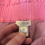 J.Crew Pink and Orange Smocked Mini Skater Skirt Photo 1