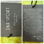 NEW E&R Sport Electric & Rose Athletic Athleisure Sports Bra Yellow Tie Dye XS Photo 5