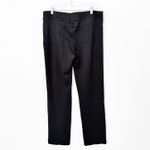 Betabrand [] Black Classic Ponte Knit Straight Leg Stretch Dress Pants Work Sz XL Photo 2