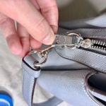 Coach Lillie Carryall Shoulder Bag Purse Blue Photo 7