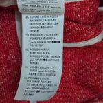 Sisley Womens Suit Jacket Blazer Pink Bouclé Marled Notched Embellished 44 US 8 Photo 6