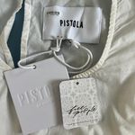 Pistola NWT Kaelynn Ruffle White Long Sleeve Cotton Blouse Photo 7