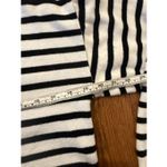 J.Crew striped crewneck exposed seam sweater xs White Photo 8