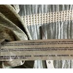 Zobha New ZLT3643T Oil Green Knot Front Long Line Crop Tank Top Large NWT Photo 8