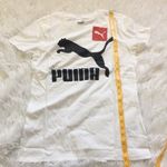 Puma women’s white cotton Classics short sleeve Logo Tee size Small Photo 6
