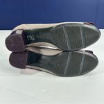 Hogan Taupe and Brown Mid Height Block Heel Pumps Size 36.5 or US 6.5 Photo 9