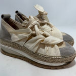 Free People Chapmin Espadrille Sneakers in Ivory womens 38 US 8 lug soles sporty Photo 0