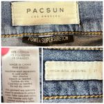 PacSun  Women's Jeans High Rise Jegging Super Stretch Medium Wash Denim Size 27 Photo 4