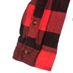 Abercrombie & Fitch | Red Buffalo Check Plaid Button Down Flannel Size Small Photo 6