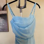 House Of CB  'Jamille' Baby Blue Draped‎ Corset Midi Dress NWOT size XS Photo 10