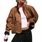 Brown Sherpa Jacket Size XS Photo 0