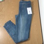 B86 New Womens Skinny Girl Jamie Pull on High Rise Skinny Jeans Size 26/2 Blue Photo 4