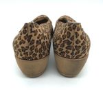 Bottega Veneta Womens Wedge Loafers Slip On Leopard Print Brown Size 6.5 Photo 3