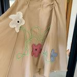 Surrealist Chenille Flower Skirt Photo 4