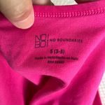 No Boundaries Crop Top Stretchy Pink Tank Womens Small Photo 5