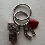 Nine West  lucky keychain Luck handbag jewelry purse Photo 1