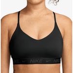 Nike Indy dri fit low support women’s black sports bra size one 1X NWOT Photo 6
