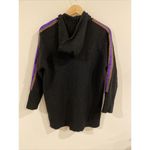 AnnaRita N Knit Couture Black Sweater with Sequin And Metallic On Sleeves Small Photo 2