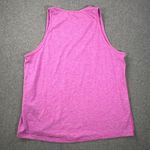 Nike Dri-Fit Sleeveless Tank Top Women's Large Pink Active Running Gym Workout Photo 7