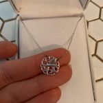 Script A Silver Necklace Photo 0