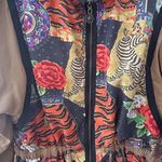 East West Silk Floral/Animal Print Jacket Multi Photo 5
