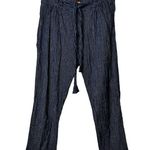 Free People  High Waist Harem Pants Tie Belt Ankle 
Size XS Photo 3