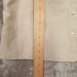 John Paul Richard Joh Paul Richard Vintage Silk Linen Button Up Crop Peasant Blouse size XL Photo 3