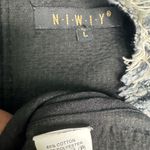 N.I.W.I.Y. Tweed Sleeveless Dress with Pearl Accents. #63 Gray Size L Photo 10