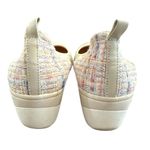Vionic Jacey Wedge Flats Cream Multicolor Tweed Back Women’s 8.5 Photo 4