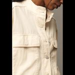 Dear John Anthropologie  Collarless Utility Jacket Photo 3